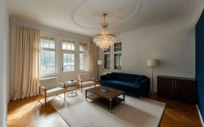 Wohnung mieten in Göttingen – Großzügige 6-Zimmer-Altbauwohnung im denkmalgeschützten Haus