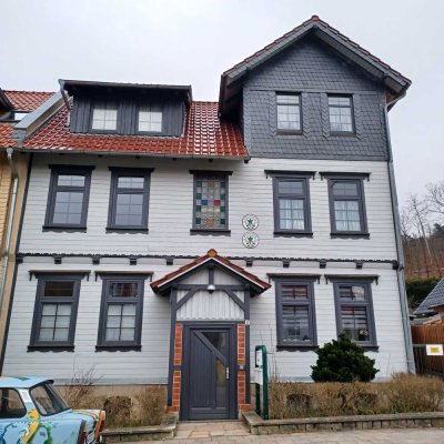 gemütliche 4-Raum-Dachgeschoss-Wohnung in Wernigerode/Hasserode, Waldrandlage