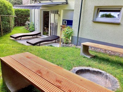Stilvolle 3-Zimmer-EG-Wohnung in Waldrandlage mit Burgblick