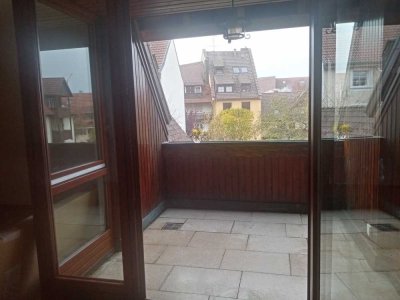 Freundliche und gepflegte 3-Zimmer-Dachgeschosswohnung mit Balkon in Hüfingen