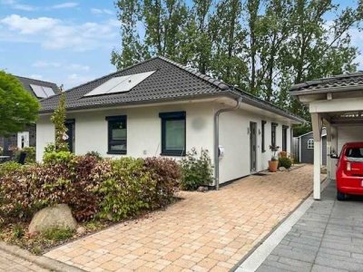 barrierefreies Einfamilienhaus, 3 Zimmer, ca. 100m² Wohnfläche, Doppelcarport in Schlagsdorf