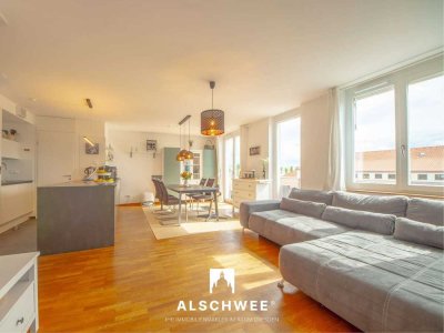 ***EXKLUSIV*5 Zimmer*Penthouse mit Weitblick, Balkon und TG in zentraler Lage!