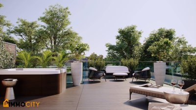 Dachtraum (Top 7), 3 Zimmer, Erstbezug, Erstklassige Ausstattung, Neubau im Grünen + XL Terrasse 74 m²! Das pure Wohnerlebnis im 23. Bezirk!