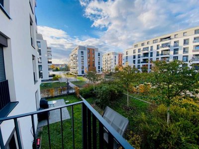 Grün- und Wasserblick gewünscht? Möblierte 1 Zimmer Wohnung in Schöneweide