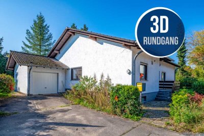 Hanau-Kesselstadt: Tolles Einfamilienhaus / Bungalow mit Garten & Erbpachtgrundstück in ruhiger Lage