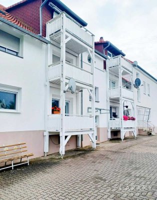 Erdgeschosswohnung mit Balkon und Stellpaltz in ruhiger Lage
