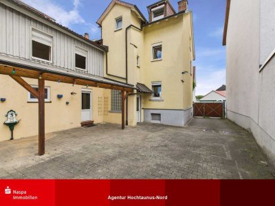 Bad Homburg v.d.H.: Wohn- und Geschäftshaus mit großem Entwicklungspotenzial!