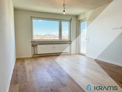 Neuwertiges Wohngefühl: Kernsanierte 2-Zimmer-Wohnung mit sonnigem Balkon in Eningen!
