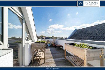 Maisonette-Wohnung mit Dachterrasse am Südhang | 71m² Wfl. + 10m² Nutzfläche | Doppelcarport
