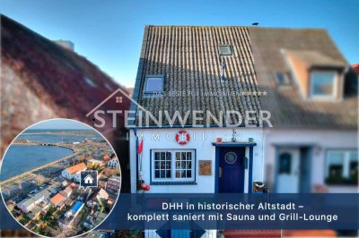 DHH in historischer Altstadt - komplett saniert mit Sauna und Grill-Lounge