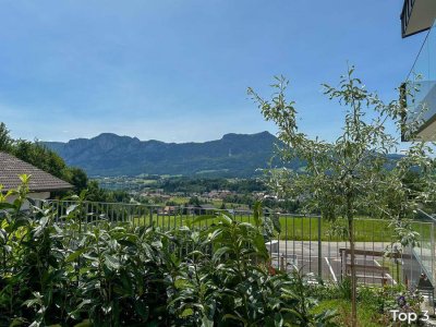 Am Sonnenhang bei Mondsee - Erstbezug! 4 Zimmer Gartenwohnung in traumhafter Lage - W3