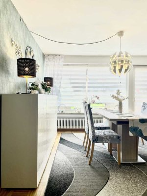 Großräumige 3-Zimmer-Wohnung mit Garage und Gartenanteil im Herzen Köngens
