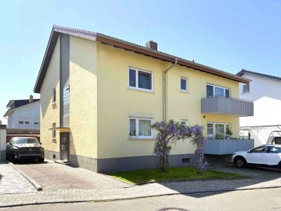 Charmante Erdgeschosswohnung mit Kaminofen in Ortsrandlage von Ketsch