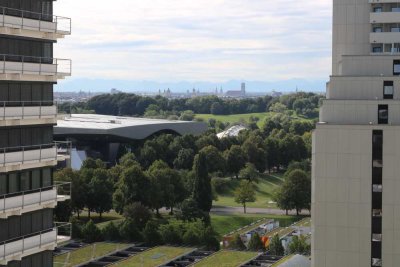*Leben am Olympiapark* - Möbliertes Studio-Apartment