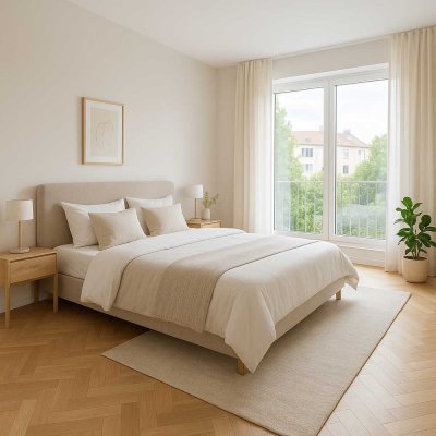 Luxus-Penthous im Dachgeschoß mit 3-Zimmern und Terrasse