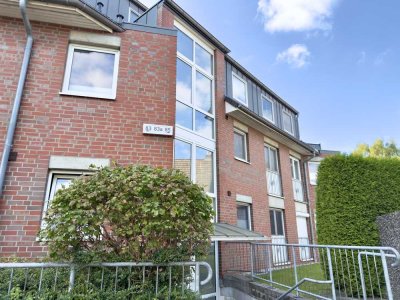 Individuelle 3,5 Zimmer auf zwei Ebenen - Lichtdurchflutete Maisonette mit Balkon u. TG-Stellplatz