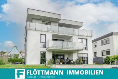 Fertig eingerichtet! Hochwertige Wohnung mit Weitblick in Kurparknähe von Bad Salzuflen!