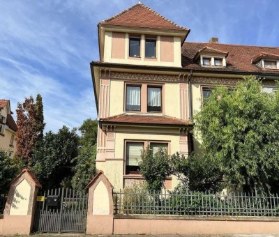 Repräsentative Jugendstil Doppelhaushälfte in bester Wormser Wohnlage