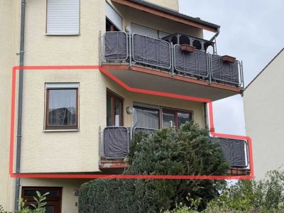3 Zi.-Eigentumswohnung im I. OG mit Südsüdwest-Balkon (Heizung mit Wärmepumpe aus Sept. 2025)