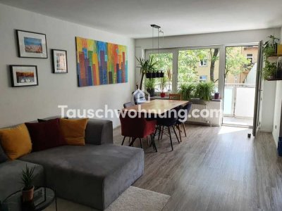 Tauschwohnung: Helle 3 Zi-Wohnung mit Balkon gegen kleinere Wohnung