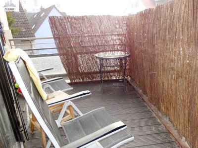 Sonnig +Schick: 4- Zimmer  Wohnung mit Balkon + 2 Bäder - nahe Fußgängerzone