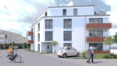 Erstbezug: Moderne 2,5-ZKB Wohnung mit Balkon