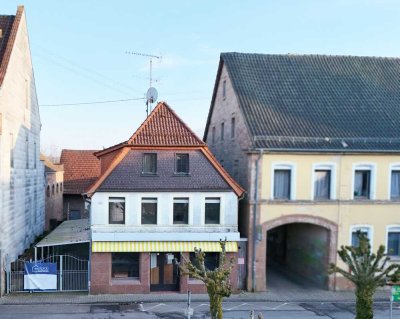 Wohn- und Geschäftshaus mit Erweiterungsmöglichkeiten