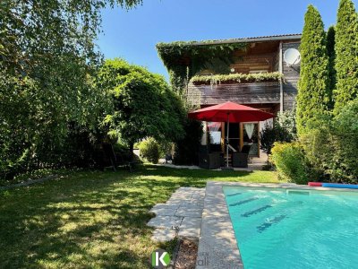 Kaufrücktritt! Gelegenheit! Pool, Modern, wie neu! Doppelhaushälfte nahe St. Pölten!