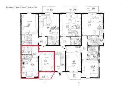 Schöne 2 Zimmer Wohnung in Velten