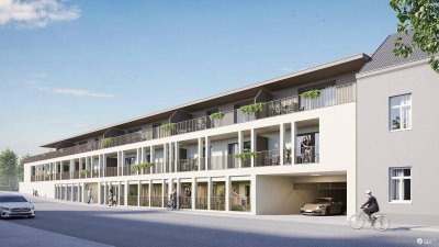 IHR NEUES ZUHAUSE IN DER HAASGASSE 8-10.
WOHNEN. WOHLFÜHLEN. WOLKERSDORF --&gt; INFOTAG am 09.10.2025