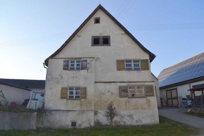 Denkmalgeschütztes Bauernhaus mit Gestaltungspotenzial