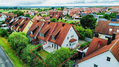 Charmantes Reihenendhaus mit Garten und ausgebautem Spitzboden