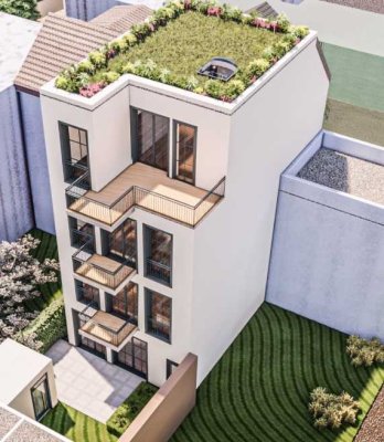 Neubau 4-Zimmer-Wohnung (Energieeffizient A+) mit geh. Innenausstattung, EBK und Dachterrasse