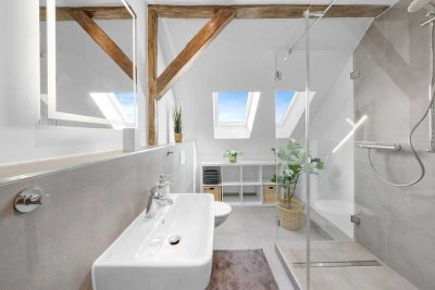 Neu eingerichtete Wohnung, komplett möbliert mit schnellem Internet