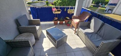 3-Zimmer-Wohnung mit  Balkon, Stellplatz und Tiefgaragenplatz