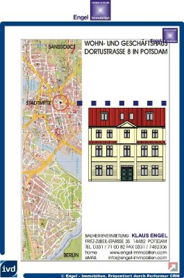 Komfort Wohnung in historischer Innenstadt von Potsdam