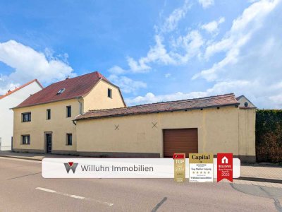 Schönes EFH mit großem Grundstück - Seenähe - teilsaniert - bezugsfertig mit Fertigstellungsbedarf