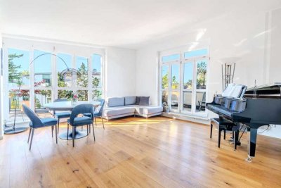 Helle Wohnträume mit Dachterrasse und modernem Flair