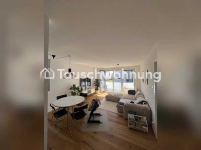 Tauschwohnung: Helle - 4 Z. 100qm, 2 Bäder, Balkon, Garagenstellpl.