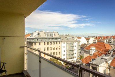 Sonnige und großzügige Wohnung mit Freifläche!