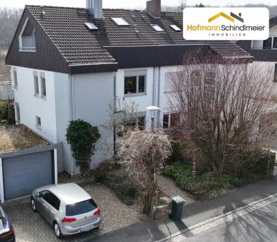 Familienfreundliche Doppelhaushälfte mit Gartenidylle