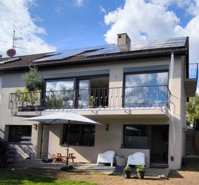 Toplage in Sontheim: 45m² 2-Zimmer-Einliegerwohnung mit 30 m² Terrasse, Stellplatz, Fußbodenheizung