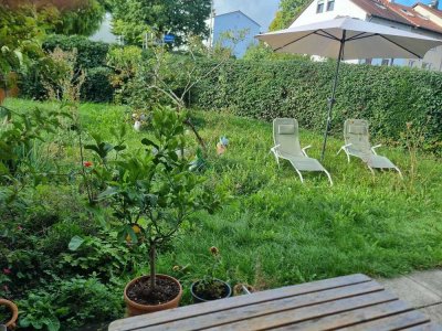 2-3 Fam.-Haus (einseitig angebaut) - hier können Oma und Opa mit einziehen