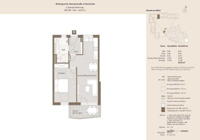 EOF-Wohnungstyp 2-Zimmer