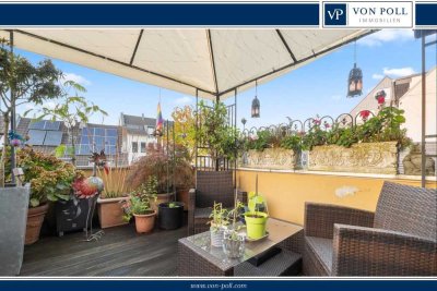 Stadthaus mit Dachterrasse in beliebter Rheinnähe
