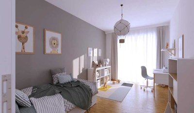 Attraktive Eigentumswohnung mit bodentiefen Fenstern, Aufzug und Balkon