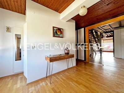 4,5-Zimmer-Maisonettewohnung mit Balkon und Garten in ruhiger Lage