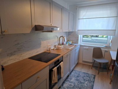 Renovierte 3-Zimmer-Wohnung mit Süd-Loggia in Langenwang zu mieten !