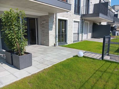 Marl Hüls - NEUBAU bezugsfertige EG Gartenwohnung
