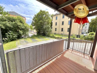 Sonniger Balkon I moderne Einbauküche I Tageslichtbad mit Wanne